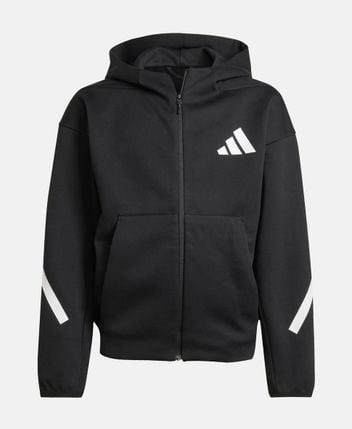 Hooded sweat jacket