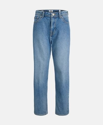 Straight-leg jeans