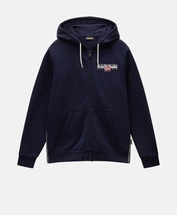 Hooded sweat jacket