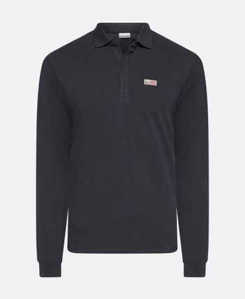 Long-sleeved polo shirt Evan