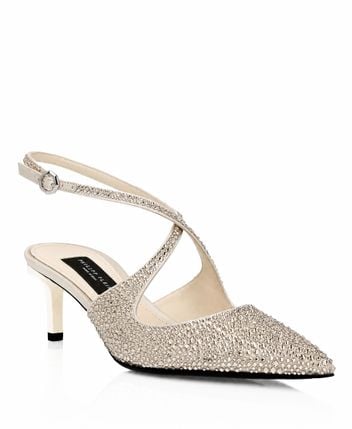 Slingback pumps