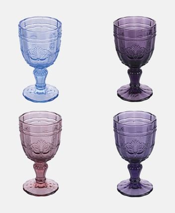Wine glasses, set of 4 Syrah