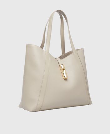 Leather shopper Goccia