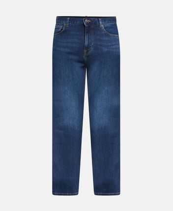 Straight-leg jeans