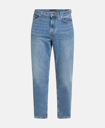 Straight-leg jeans