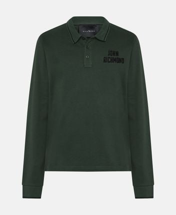 Long-sleeved polo shirt
