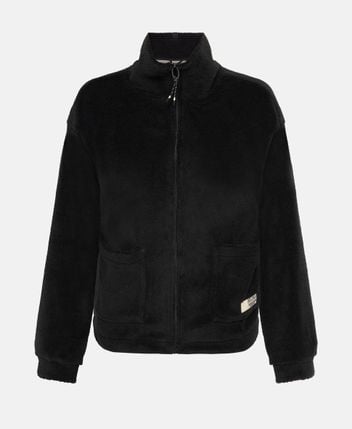 Faux fur jacket