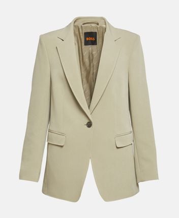 Single-button blazer