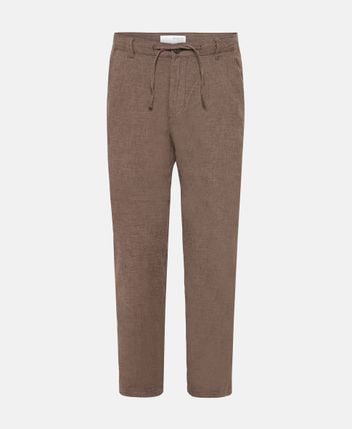 Linen-blend chino Brody