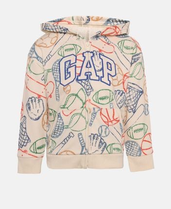 Hooded sweat jacket