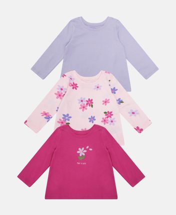 Long-sleeved top, pack of 3