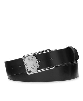 Leather belt