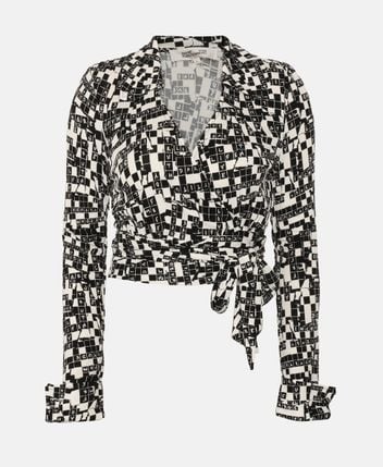 Wrap blouse