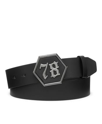 Leather belt