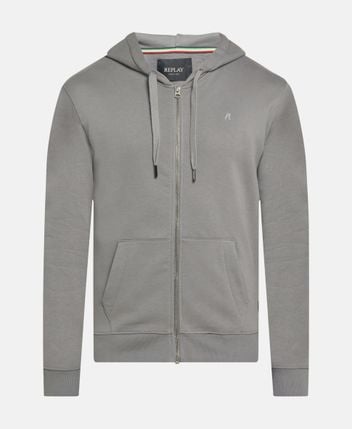 Hooded sweat jacket