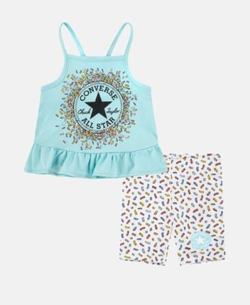Top and shorts set