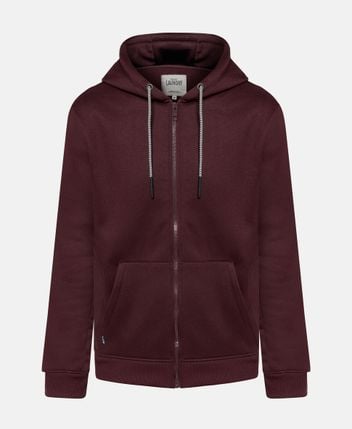 Hooded sweat jacket