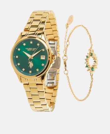Watch and bracelets set
