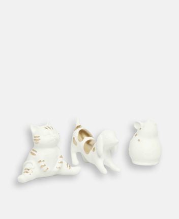 Decorative figures, set of 3