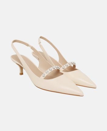 Slingback pumps