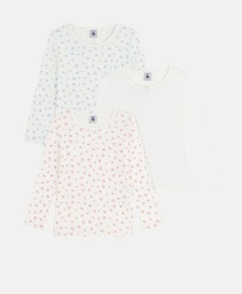 Long-sleeved top, pack of 3