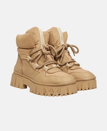 Lace-up ankle boot