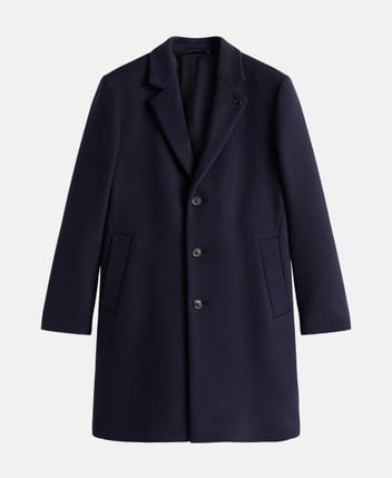 Wool-blend coat