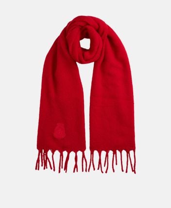 Wool-blend scarf