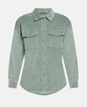 Corduroy shacket