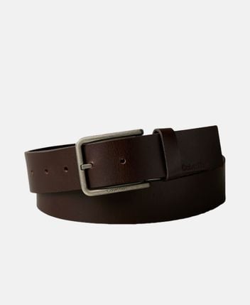 Leather belt