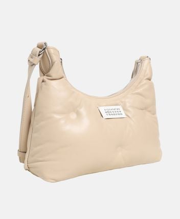 Leather shoulder bag