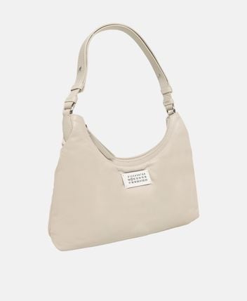 Leather shoulder bag