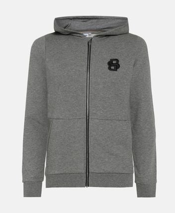Hooded sweat jacket