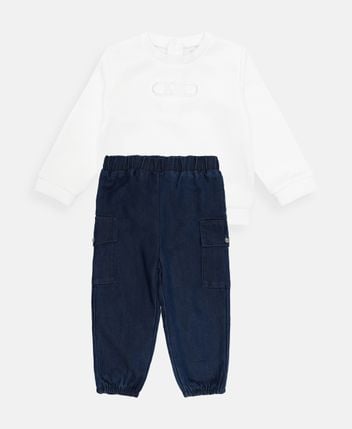 Sweatshirt and trousers set