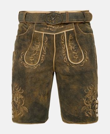 Traditional leather shorts
