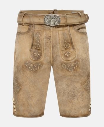 Traditional leather shorts