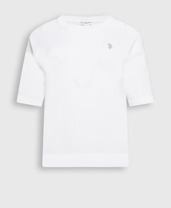 Short-sleeved pullover