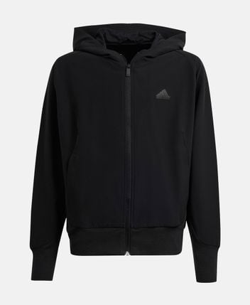 Hooded sweat jacket