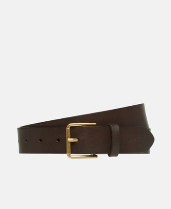Leather belt