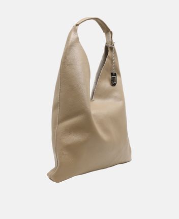 Leather shoulder bag