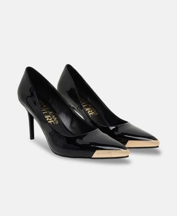 Patent leather pumps