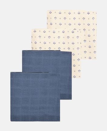Muslin nappies, pack of 4