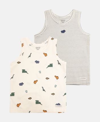 Undershirts, pack of 2
