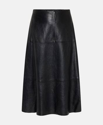 Leather skirt