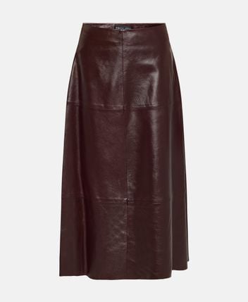 Leather skirt
