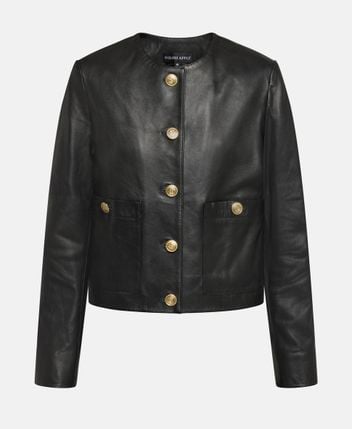 Leather jacket