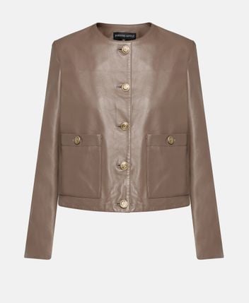 Leather jacket