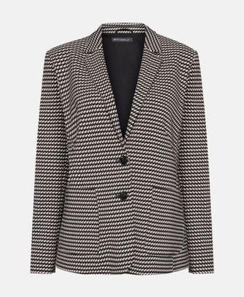 Blazer with patch pockets