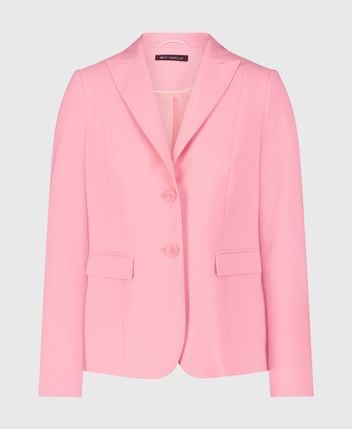 Blazer with flap pockets