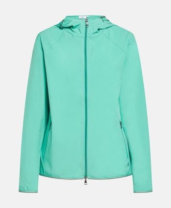Hooded sweat jacket
